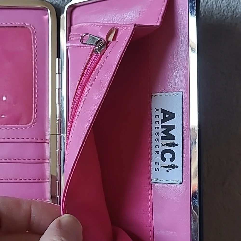 Studded Peace Wallet/Clutch - Picture 6 of 10